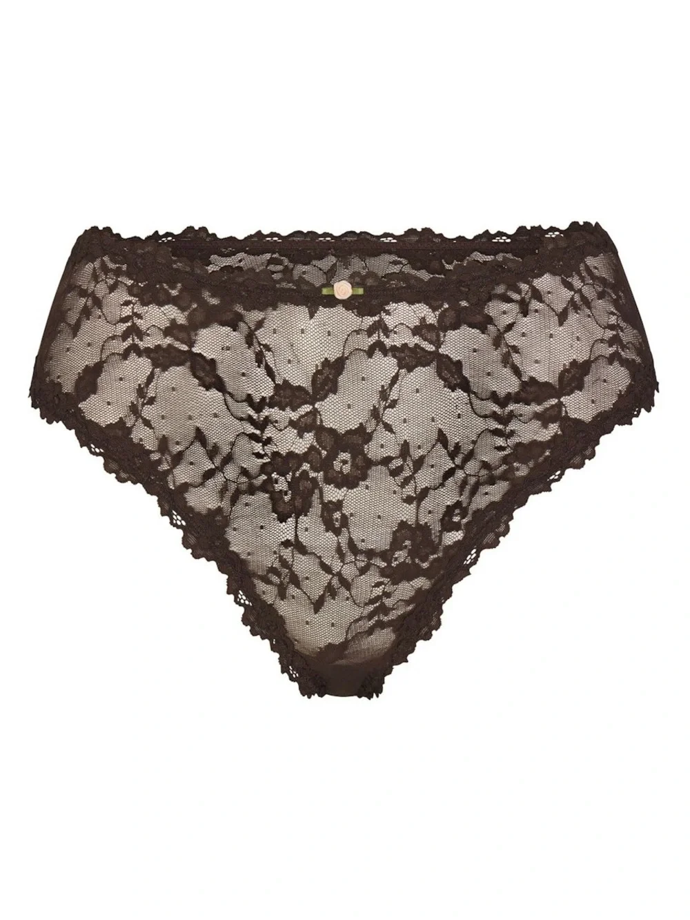🤎SKIMS STRETCH LACE BRIEF IN ESPRESSO S M